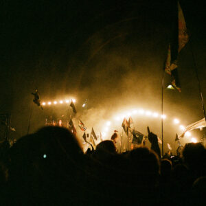 Pyramid Stage Glastonbury - Shot on Film
