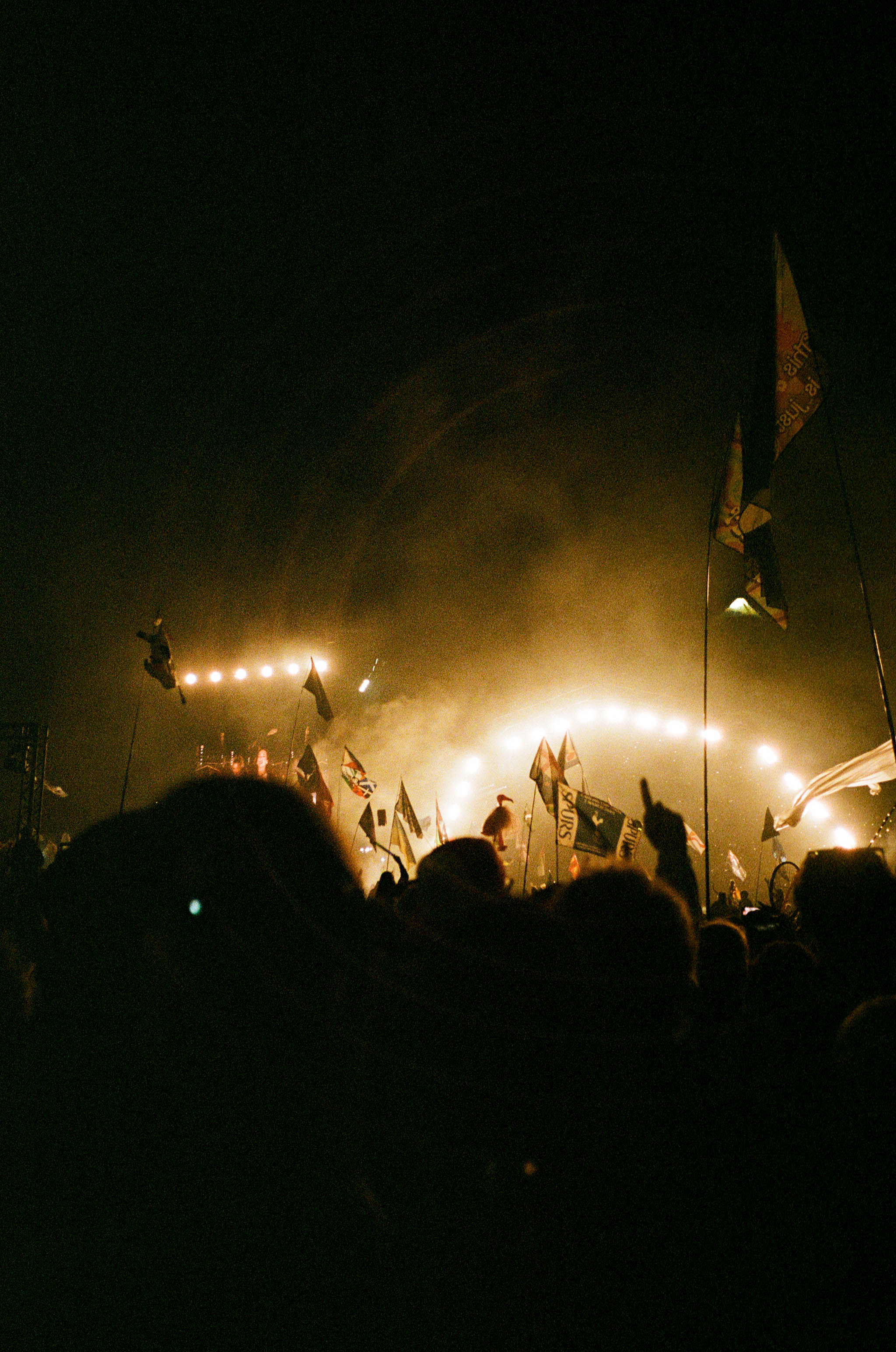 Pyramid Stage Glastonbury - Shot on Film